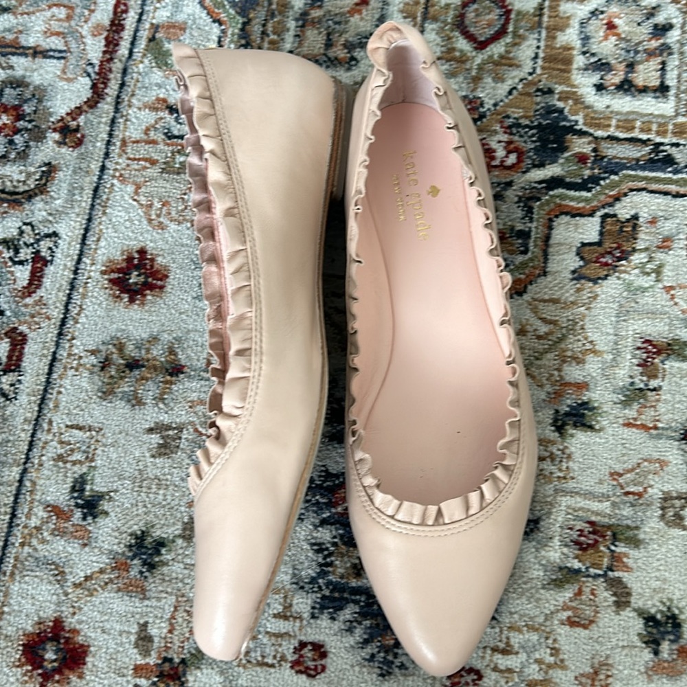 Kate Spade ♠️ Nicole Pointed-Toe Flats - Picture 6 of 7